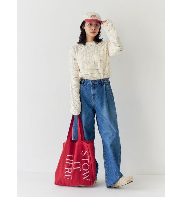 Ungrid「バイカラーロゴキャップ」|キャップ・キャスケット|