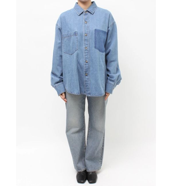 Ungrid「ポケットデザインデニムシャツ」|シャツ・ブラウス|