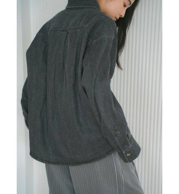 Ungrid「ポケットデザインデニムシャツ」|シャツ・ブラウス|