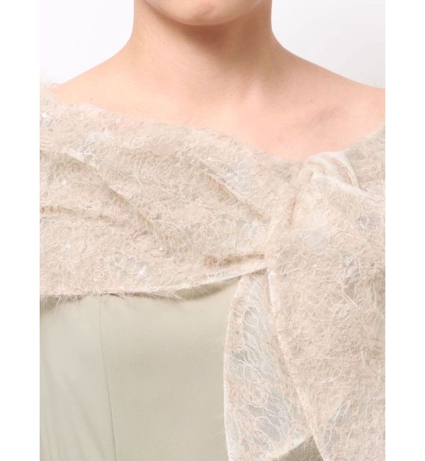 LAGUNAMOON「LADYオフショルレースドレス」|ドレス|