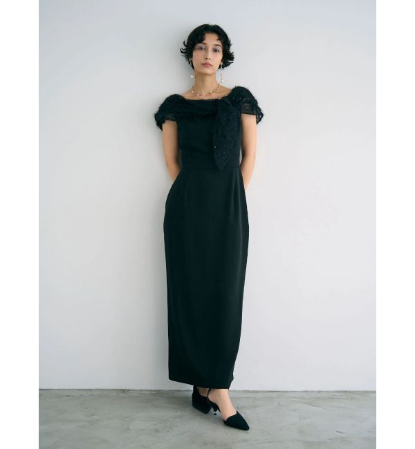 LAGUNAMOON「LADYオフショルレースドレス」|ドレス|