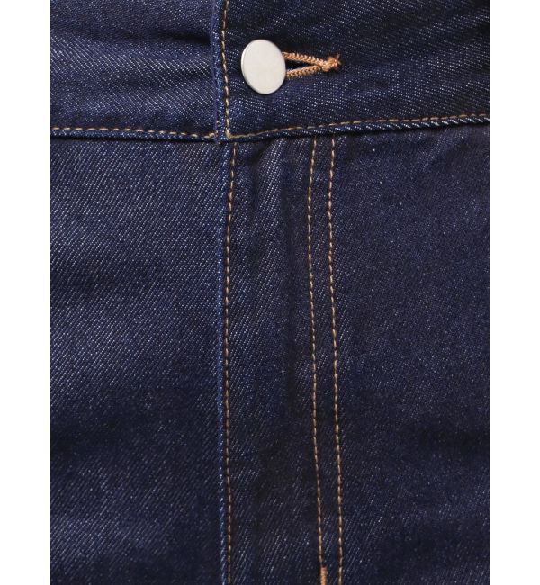 LAGUNAMOON「センタープレスワイドフレアデニムパンツ」|デニム|