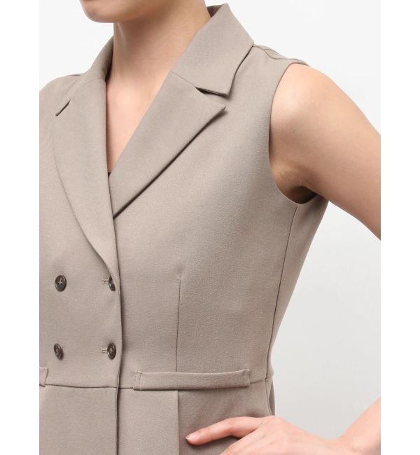 LAGUNAMOON「タックペプラムベスト」|その他|