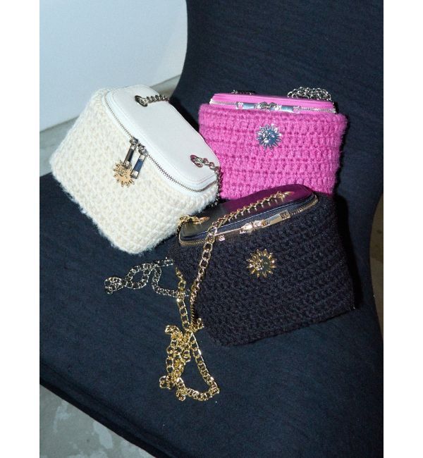 EVRIS「バニティーデザインニットBAG」|ショルダー・メッセンジャー|