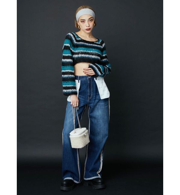 EVRIS「バニティーデザインニットBAG」|ショルダー・メッセンジャー|