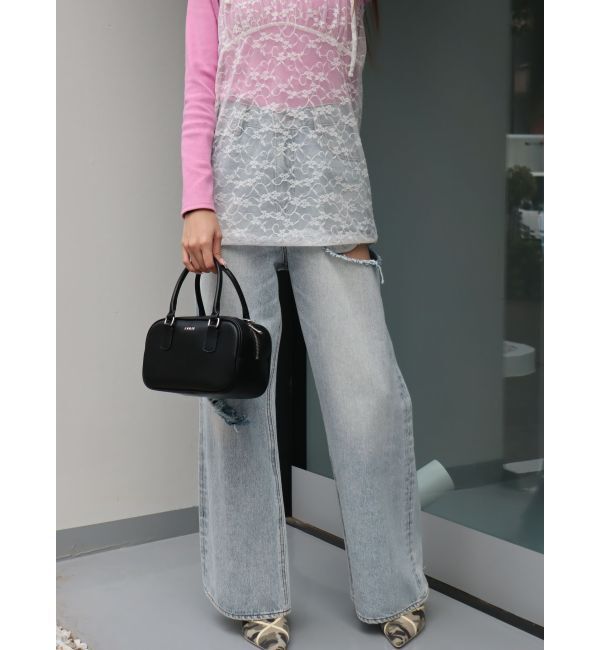 EVRIS「バイカラーヒールサンダル」|サンダル|