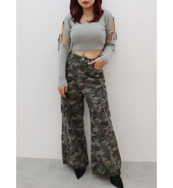 EVRIS「バイカラーヒールサンダル」|サンダル|