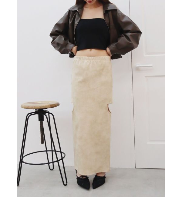 EVRIS「バイカラーヒールサンダル」|サンダル|