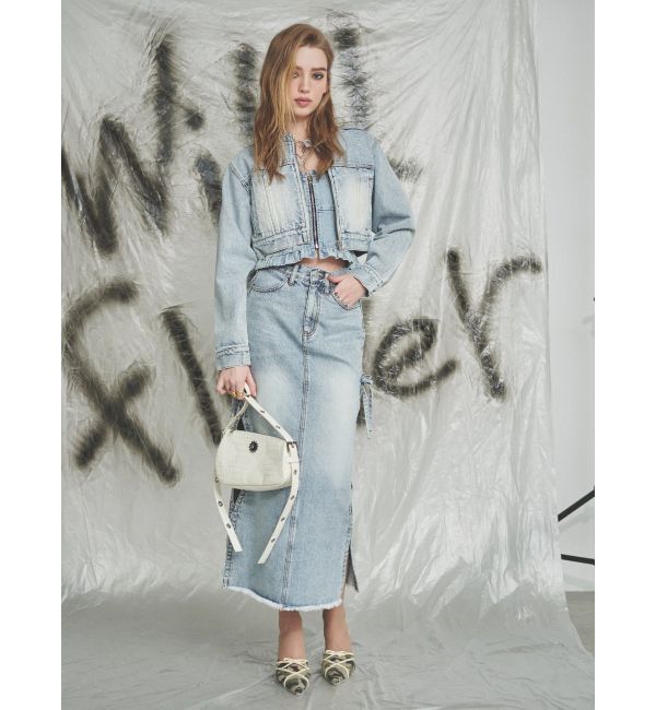 EVRIS「バイカラーヒールサンダル」|サンダル|