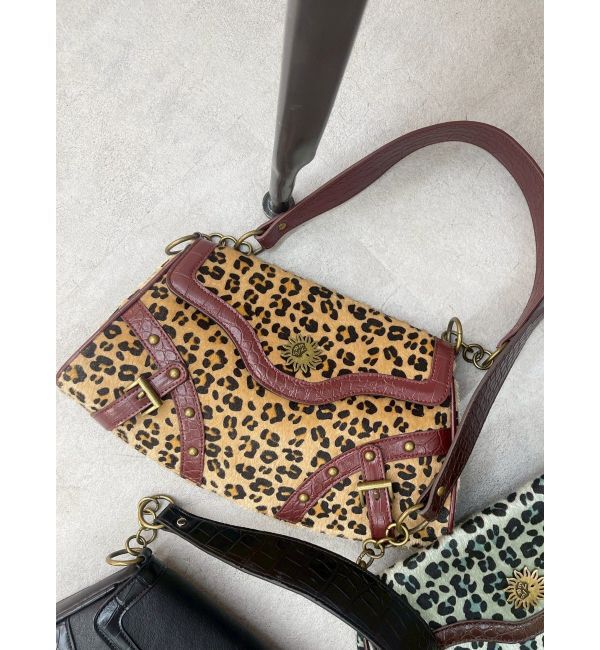 EVRIS「スタッズモチーフアニマルハンドBAG」|ハンドバッグ|