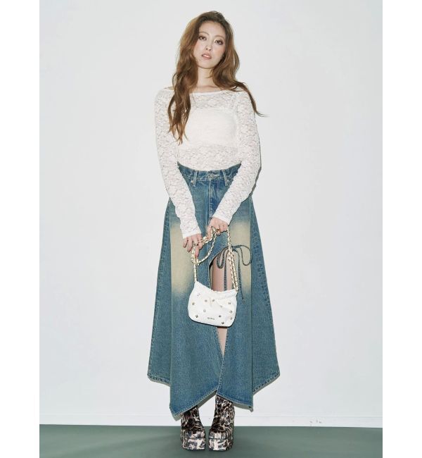 EVRIS「スタッズチェーンミニショルダーBAG」|ショルダー・メッセンジャー|