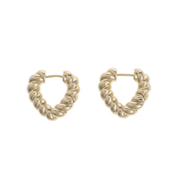 EVRIS「WAVE HEART MOTIF ピアス」|ピアス|