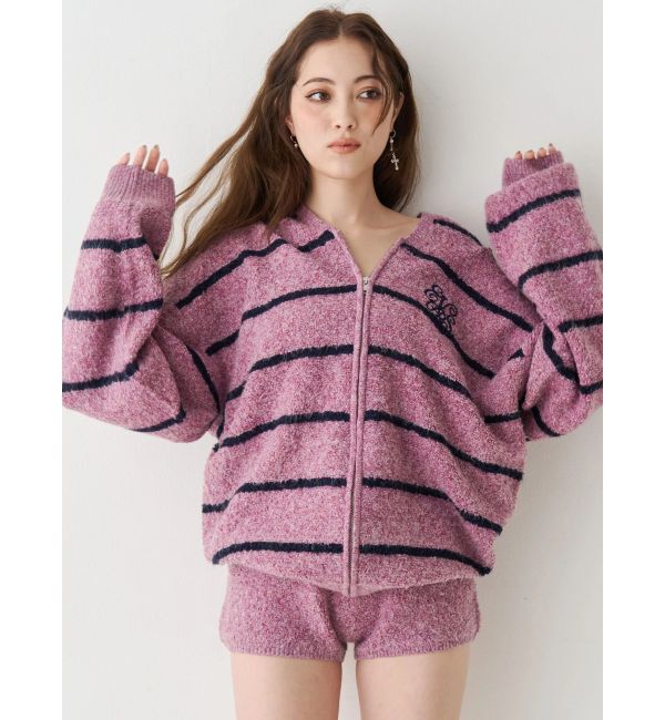 EVRIS「STONE CROSS MOTIF ピアス」|ピアス|