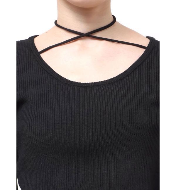 EVRIS「アームビジューニットトップス」|ニット・セーター|