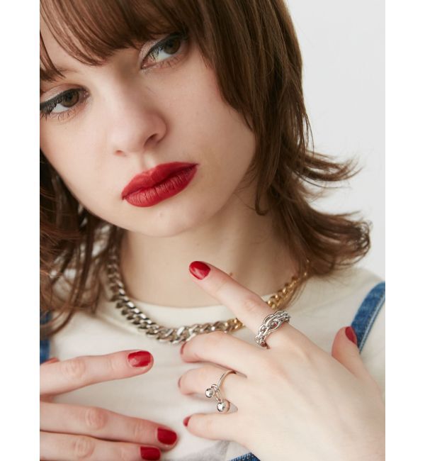 jouetie「2SETチェーンリング」|リング|