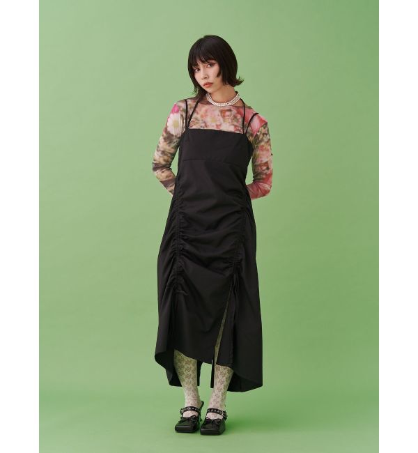 jouetie「イレギュラーギャザーキャミワンピース」|ワンピース|