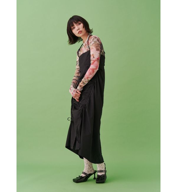 jouetie「イレギュラーギャザーキャミワンピース」|ワンピース|