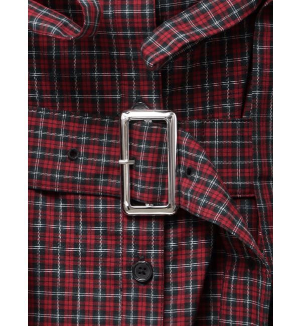 jouetie「ギャザーリボンシャツワンピース」|ワンピース|