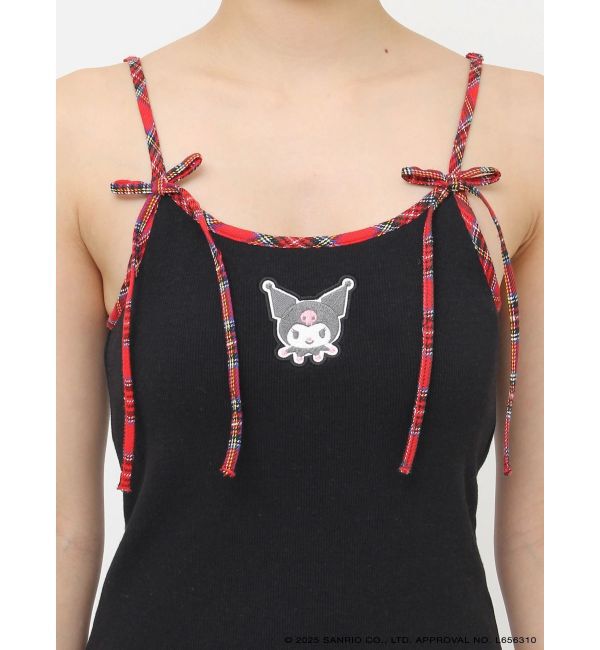 jouetie「【メロクロコラボ】KUROMIリボンキャミ」|キャミソール|