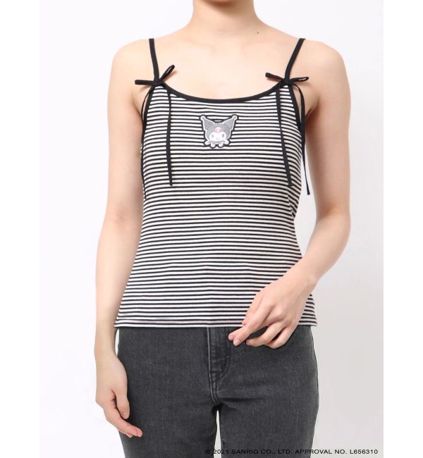 jouetie「【メロクロコラボ】KUROMIリボンキャミ」|キャミソール|