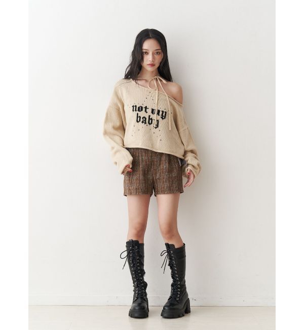 jouetie「ベロアリボンショートパンツ【セットアップ対応】」|その他|