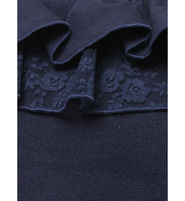 jouetie「レースドッキングオフショルプルオーバー【セットアップ対応】」|スウェット・ジャージ|