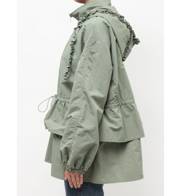 jouetie「フリルマウンテンブルゾン」|ブルゾン・スタジャン|