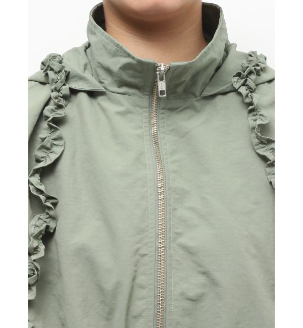 jouetie「フリルマウンテンブルゾン」|ブルゾン・スタジャン|