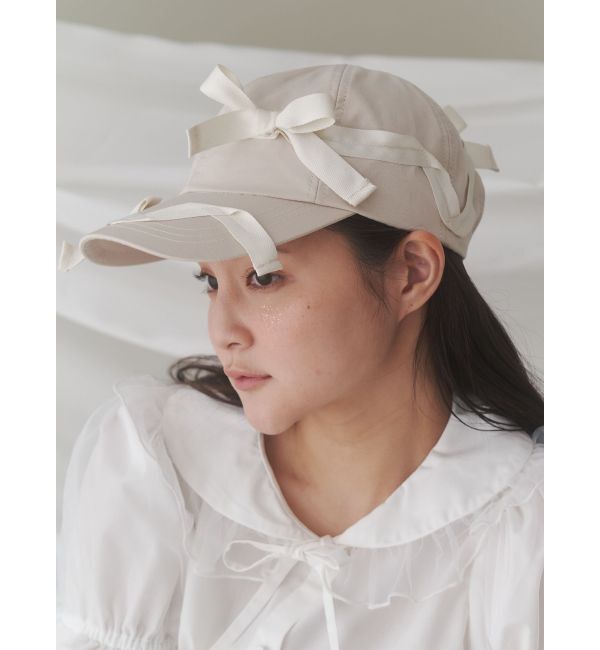 merry jenny「ribbon ribbon cap」|キャップ・キャスケット|