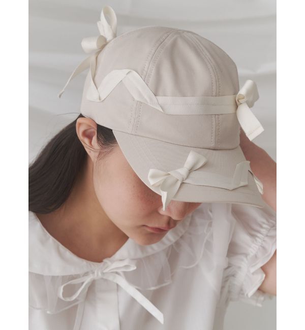 merry jenny「ribbon ribbon cap」|キャップ・キャスケット|