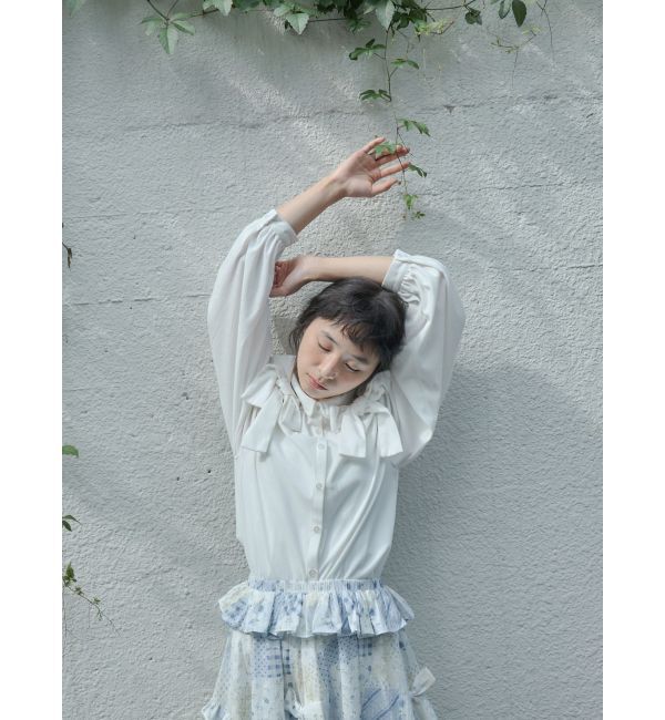 merry jenny「double ribbon blouse」|シャツ・ブラウス|