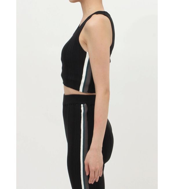 GYDA「サイドラインニットタンクトップ【SETUP着用可】」|ニット・セーター|