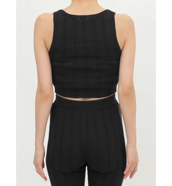 GYDA「サイドラインニットタンクトップ【SETUP着用可】」|ニット・セーター|