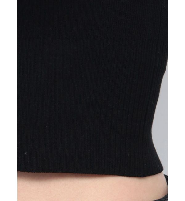 GYDA「【TINY】オフショルリボンニットトップス」|ニット・セーター|