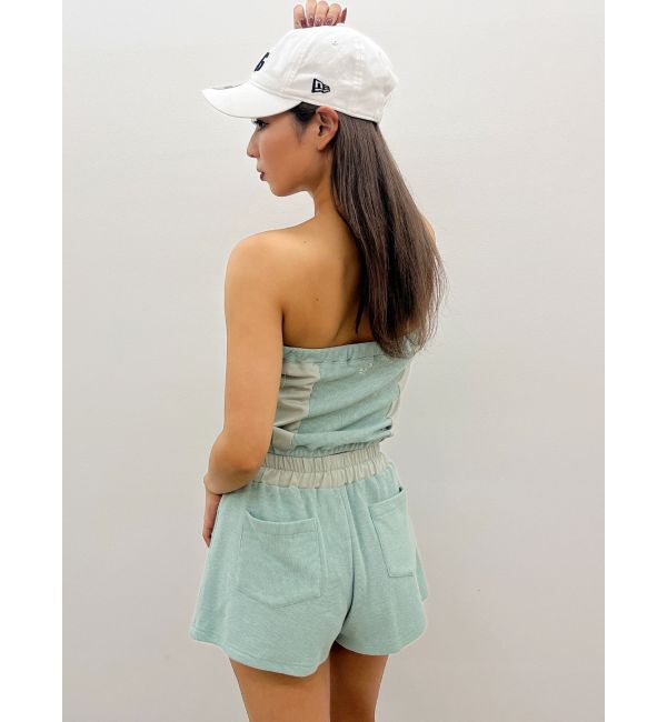 GYDA「2WAYレースアップベアトップス【SETUP着用可】」|チューブトップ|