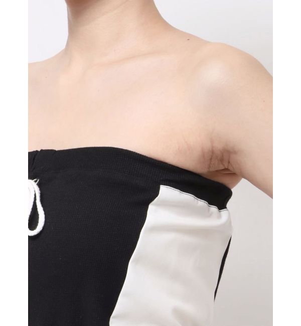 GYDA「2WAYレースアップベアトップス【SETUP着用可】」|チューブトップ|