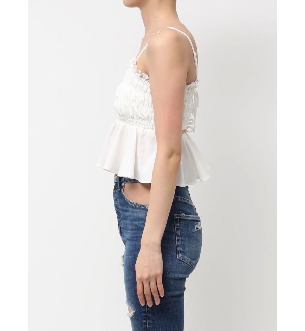 GYDA「バックリボンペプラムブラウス」|シャツ・ブラウス|