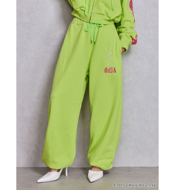 GYDA「GYDA&times;GALFY bijou wing パンツ」|その他|ライム