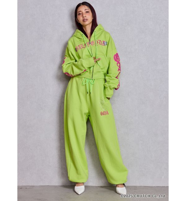 GYDA「GYDA&times;GALFY bijou wing パーカー」|パーカー|