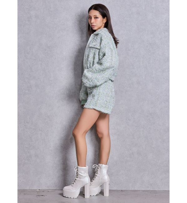 GYDA「Symmetry GYDAラメツイードショートパンツ」|その他|