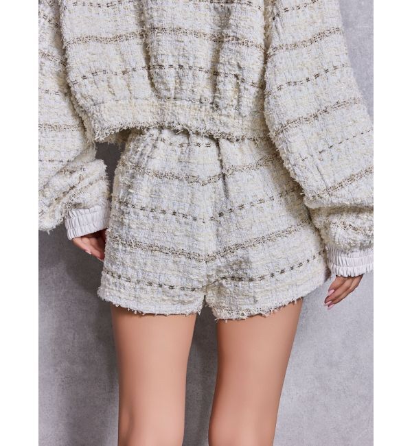 GYDA「Symmetry GYDAラメツイードショートパンツ」|その他|