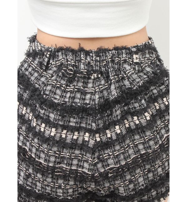 GYDA「Symmetry GYDAラメツイードショートパンツ」|その他|