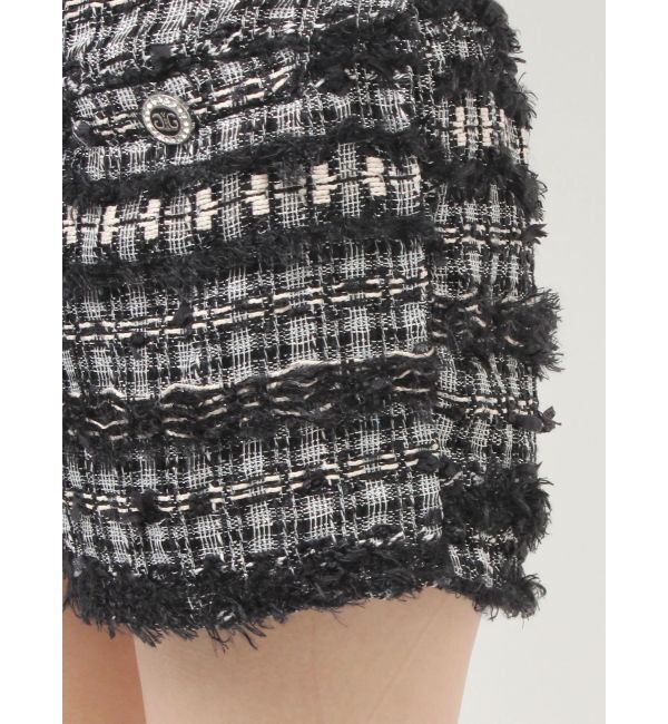 GYDA「Symmetry GYDAラメツイードショートパンツ」|その他|