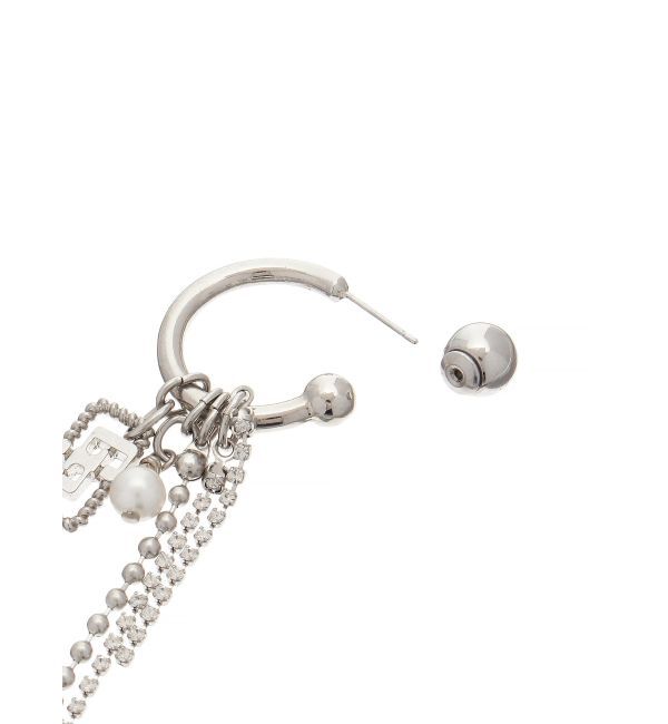 GYDA「JEYSUS Imitation pearl GGフープピアス」|ピアス|