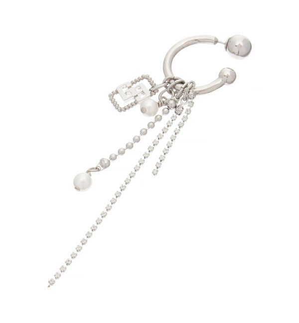 GYDA「JEYSUS Imitation pearl GGフープピアス」|ピアス|