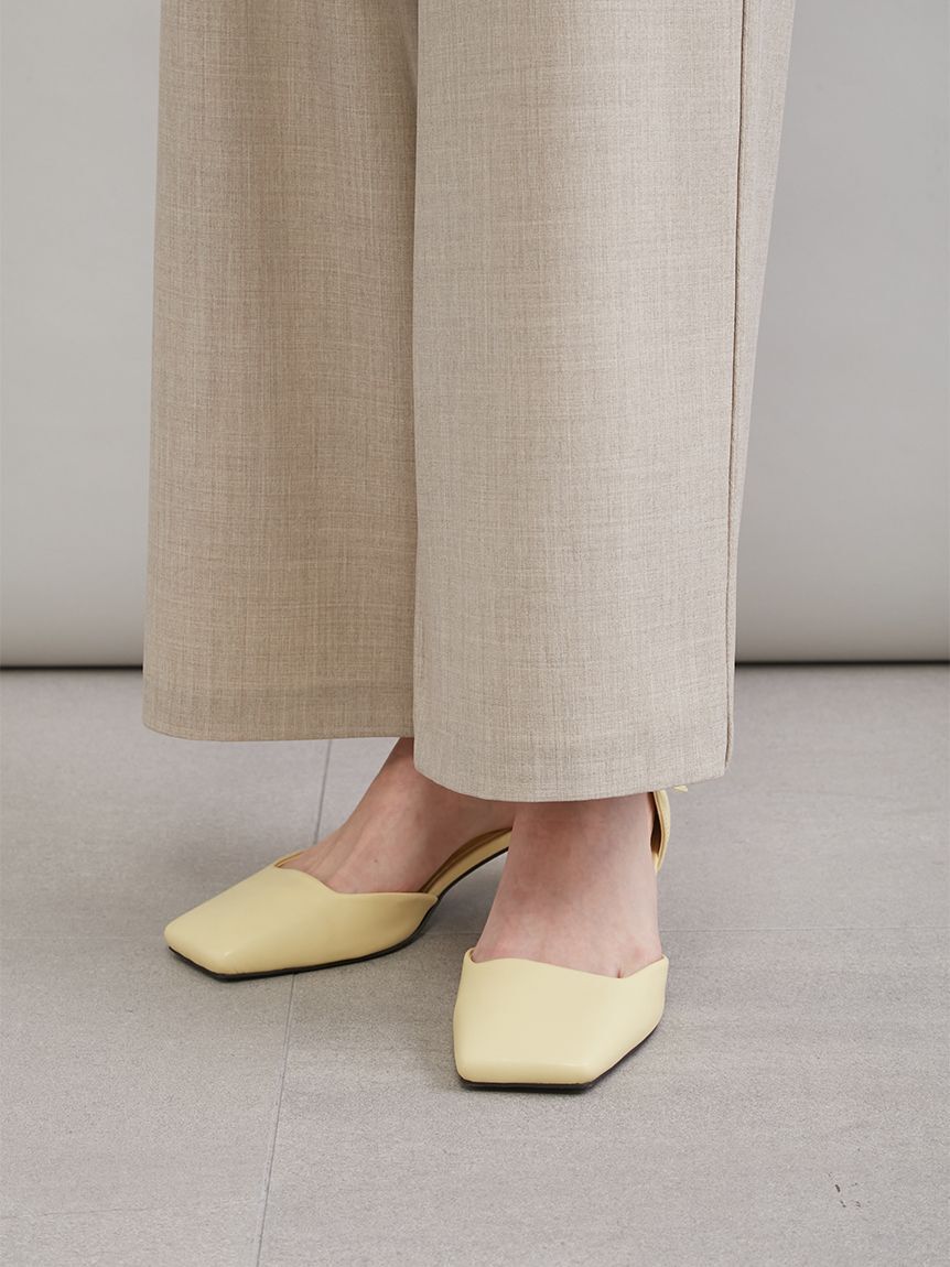 Mila Owen「２タックウエストゴムワイドイージーパンツ」|チノ|