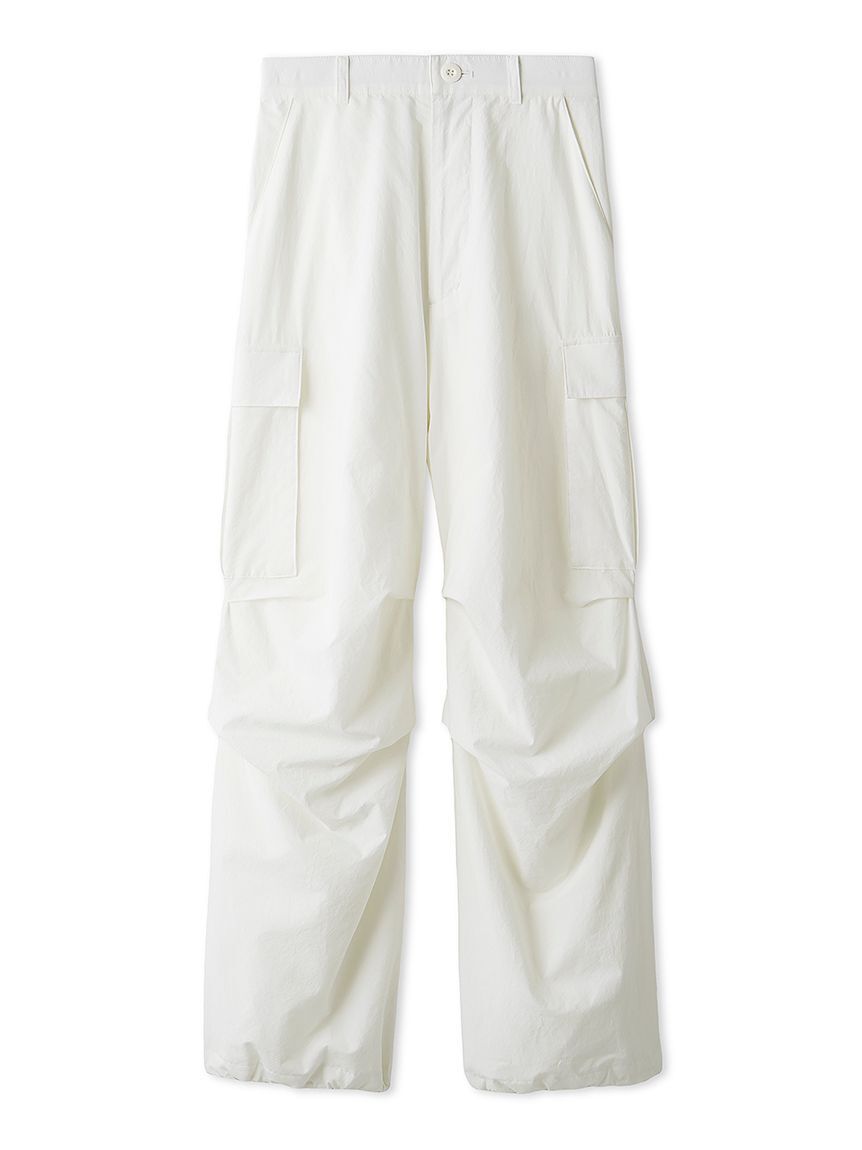 emmi atelier「タックフォルムカーゴパンツ」|チノ|