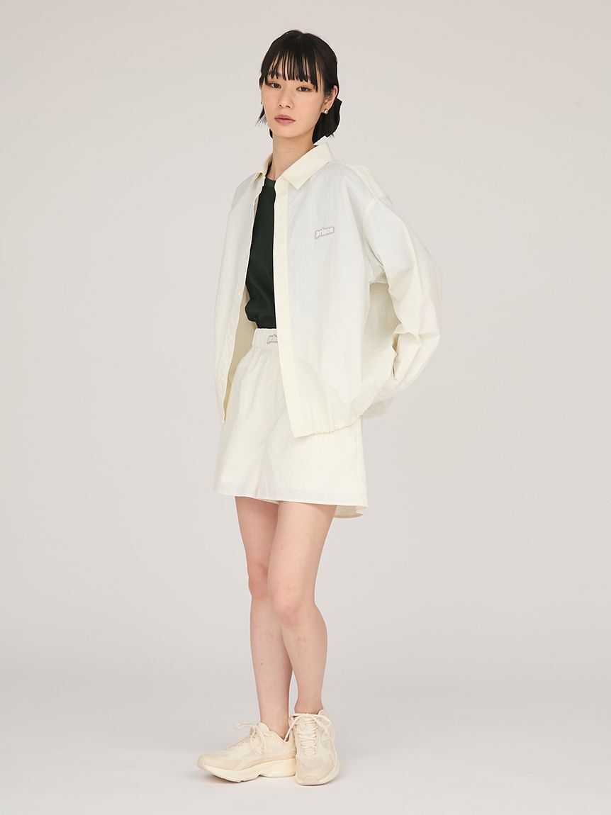 emmi atelier「【ONLINE限定カラー】【prince|emmi】ナイロンハーフパンツ」|デニム|