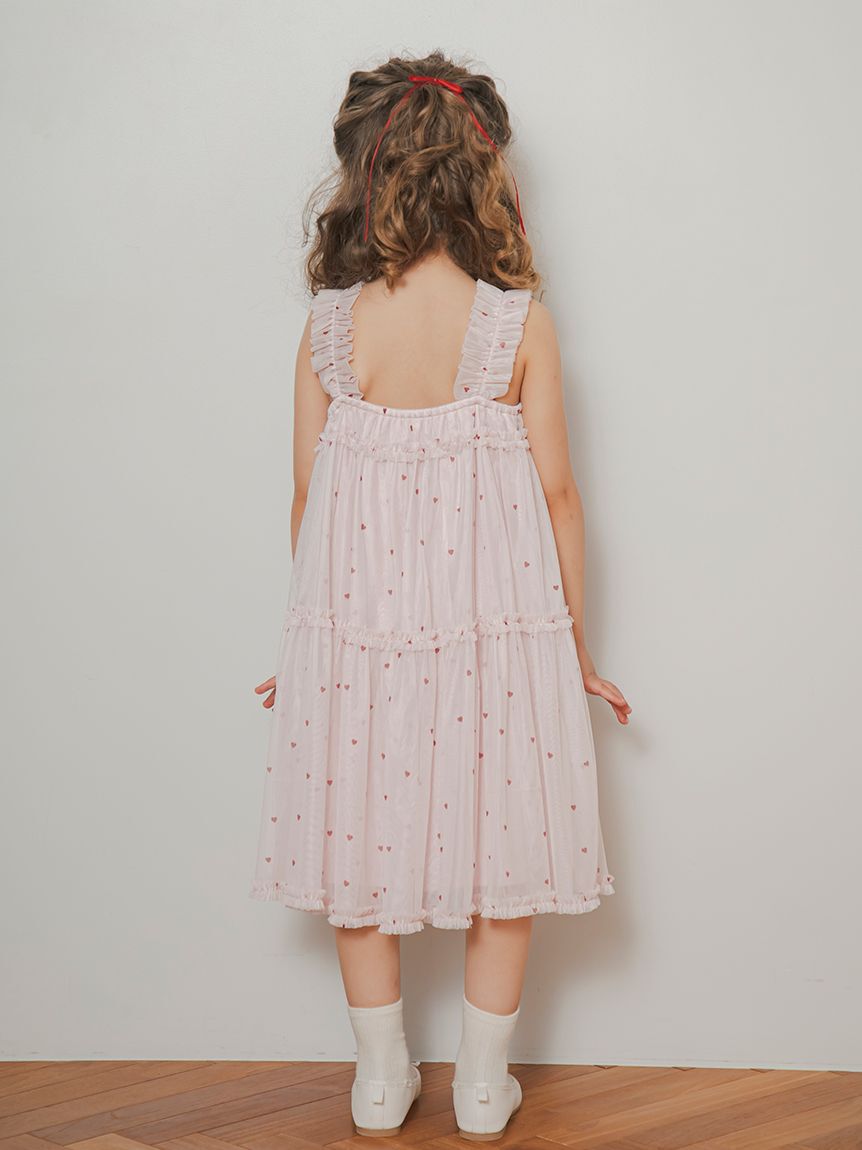GELATO PIQUE KIDS & BABY「【KIDS】ハート柄チュールワンピース」|ワンピース|