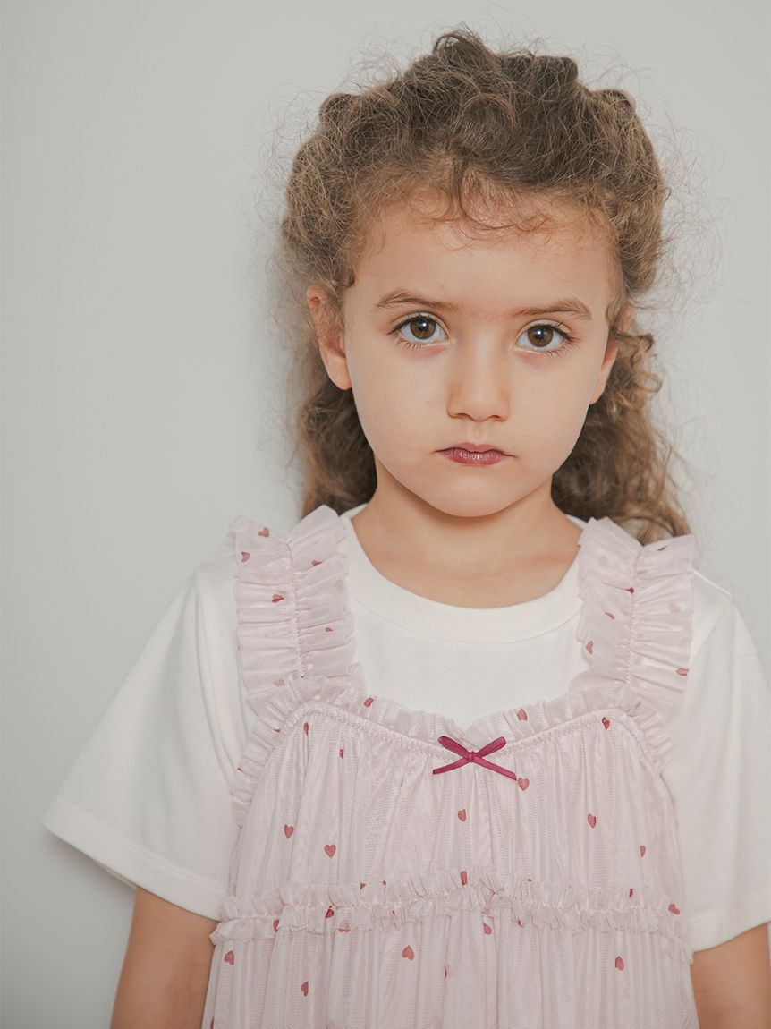 GELATO PIQUE KIDS & BABY「【KIDS】ハート柄チュールワンピース」|ワンピース|